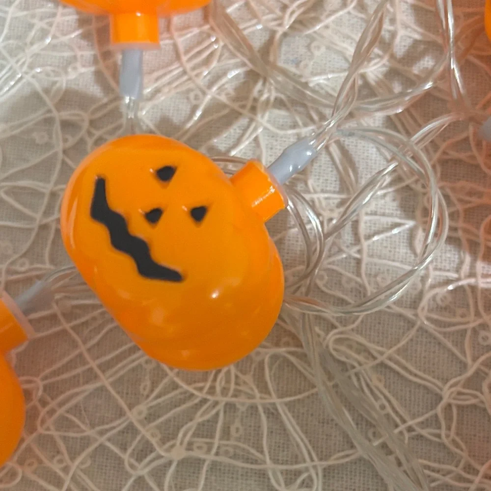 Halloween Pumpkin String Lights